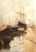 Wassily Kandinsky Landscape of Port oil painting artist